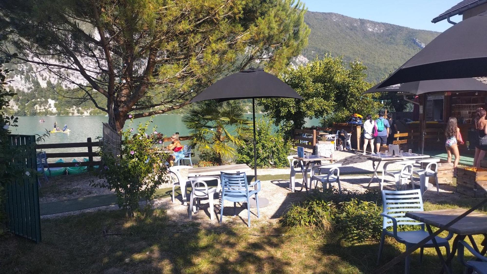 Hotel Camping Le Hameau Des Pecheurs à Novalaise Extérieur photo
